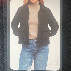 Banana Republic Black Utility Jacket